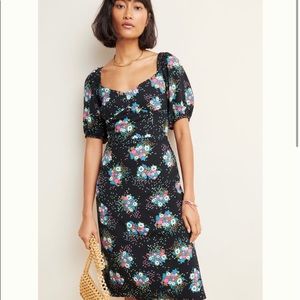 Anthropologie Scarletta Sweetheart Mini Dress-Sz 6